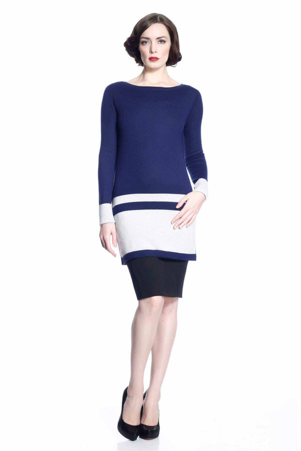 Loretta - Navy/Grey Loretta - Navy/Grey